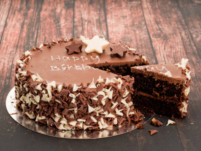 Valor de Bolo de Chocolate para Festa de Aniversário Orleans - Bolo de Chocolate para Festa de Aniversário